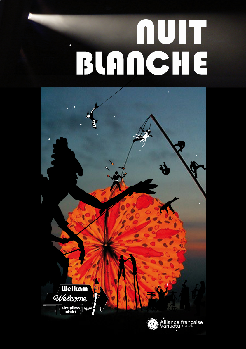 ALLIANCE FRANÇAISE – Affiches Nuit&nbsp;Blanche